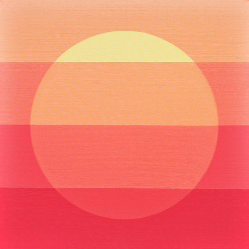 Wenlan Hu Frost - Red Gold Heavenscape No.1 Wenlan Hu Frost - Red Gold Heavenscape No.1