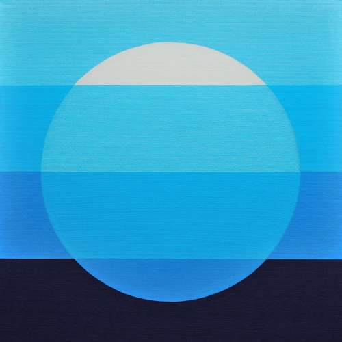 Wenlan Hu Frost - Blue Silver Heavenscape No.1 Wenlan Hu Frost - Blue Silver Heavenscape No.1