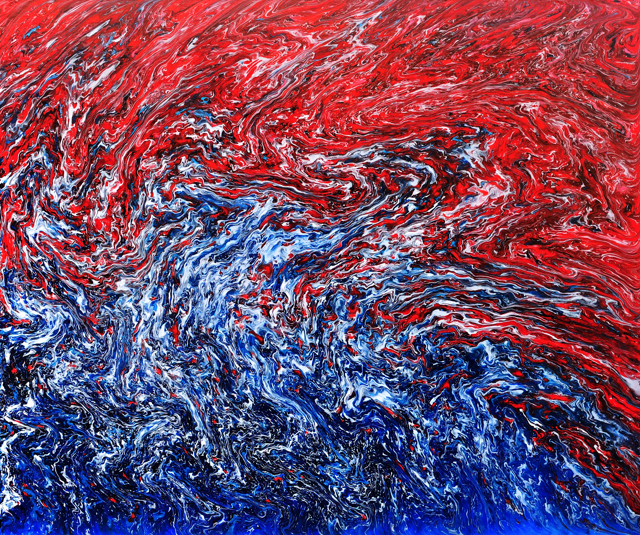 Wenlan Hu Frost - Fluid Dynamics No. 12: American Dream Wenlan Hu Frost - Fluid Dynamics No. 12: American Dream