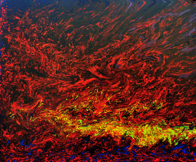 Wenlan Hu Frost - Fluid Dynamics No. 3: Burning Sky Wenlan Hu Frost - Fluid Dynamics No. 3: Burning Sky