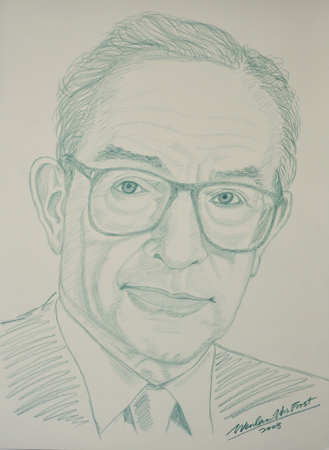 Wenlan Hu Frost - Former US Fed Chairman Alan Greenspan Wenlan Hu Frost - Former US Fed Chairman Alan Greenspan