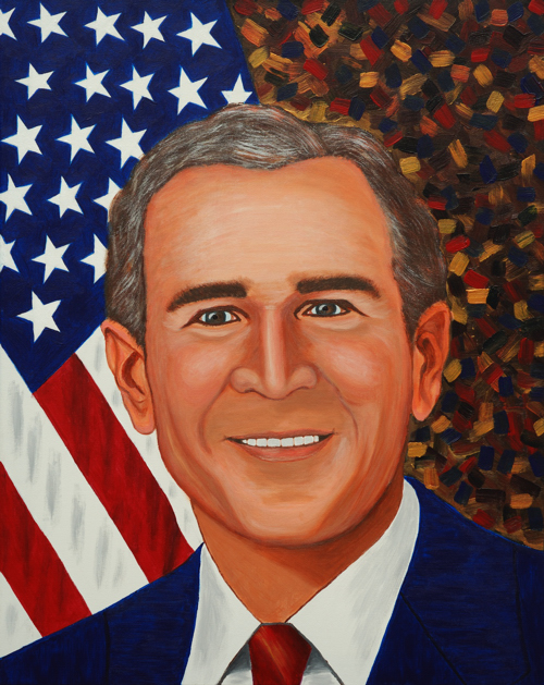 Wenlan Hu Frost - President George W. Bush Wenlan Hu Frost - President George W. Bush