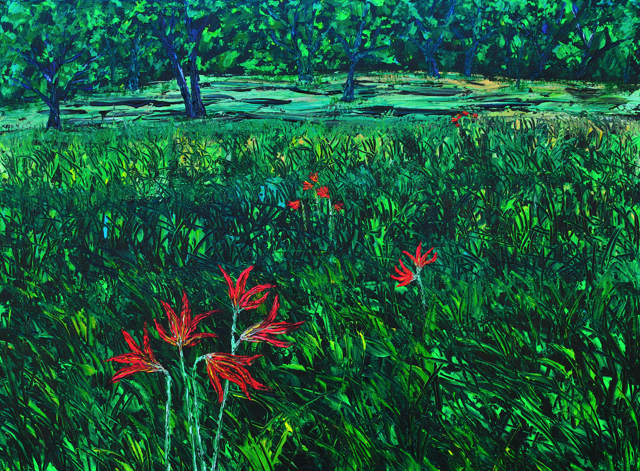 Wenlan Hu Frost - Texas Landscape No. 17 Wenlan Hu Frost - Texas Landscape No. 17