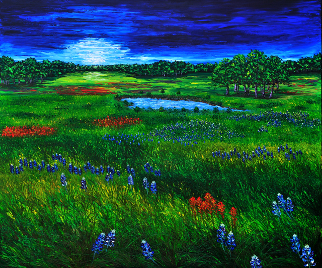 Wenlan Hu Frost - Texas Landscape No. 22 Wenlan Hu Frost - Texas Landscape No. 22