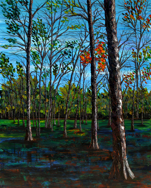 Wenlan Hu Frost - Texas Landscape No. 8 Wenlan Hu Frost - Texas Landscape No. 8