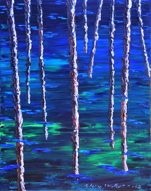 Wenlan Hu Frost - Texas Pondscape No. 10 Wenlan Hu Frost - Texas Pondscape No. 10