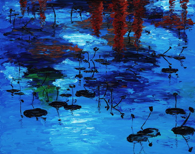 Wenlan Hu Frost - Texas Pondscape No. 2 Wenlan Hu Frost - Texas Pondscape No. 2