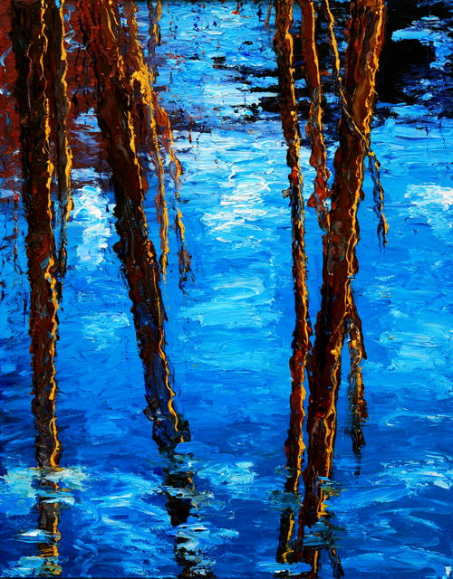 Wenlan Hu Frost - Texas Pondscape No. 3 Wenlan Hu Frost - Texas Pondscape No. 3