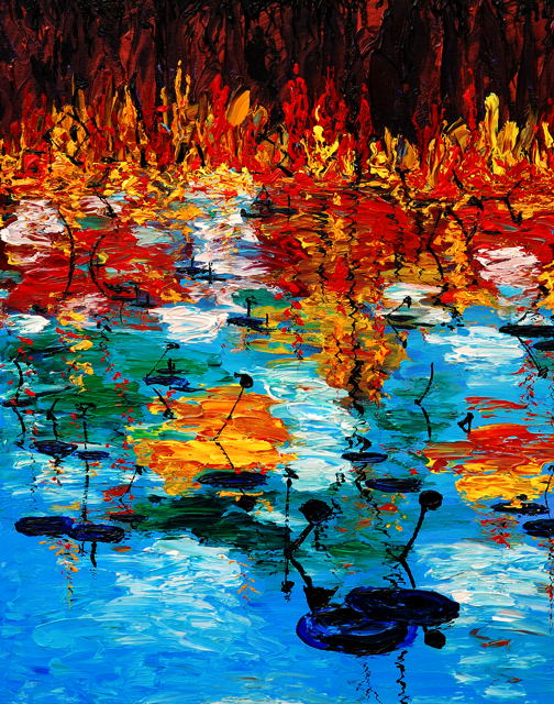Wenlan Hu Frost - Texas Pondscape No. 4 Wenlan Hu Frost - Texas Pondscape No. 4