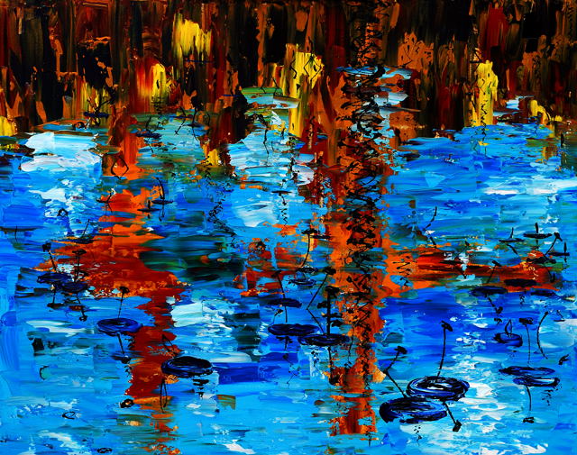 Wenlan Hu Frost - Texas Pondscape No. 5 Wenlan Hu Frost - Texas Pondscape No. 5