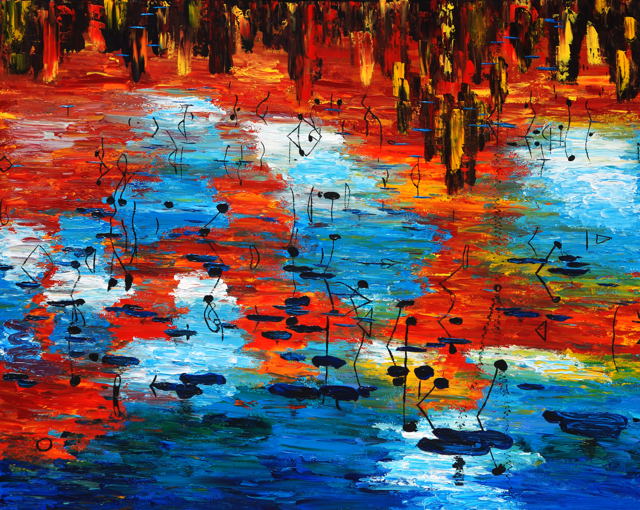 Wenlan Hu Frost - Texas Pondscape No. 7 Wenlan Hu Frost - Texas Pondscape No. 7