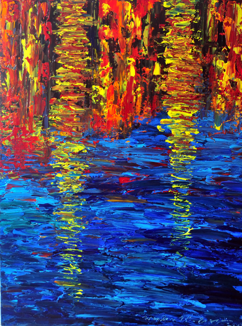 Wenlan Hu Frost - Texas Pondscape No. 8 Wenlan Hu Frost - Texas Pondscape No. 8