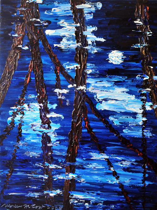 Wenlan Hu Frost - Texas Pondscape No. 9 Wenlan Hu Frost - Texas Pondscape No. 9